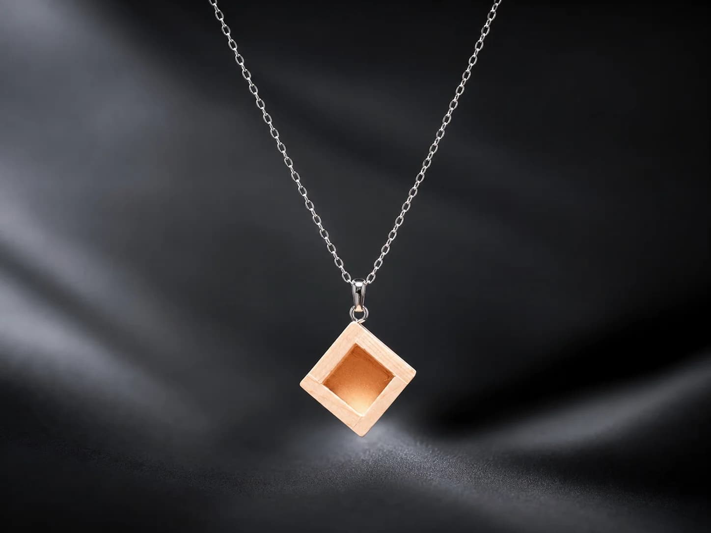 KUMIKI — White Masu Necklace