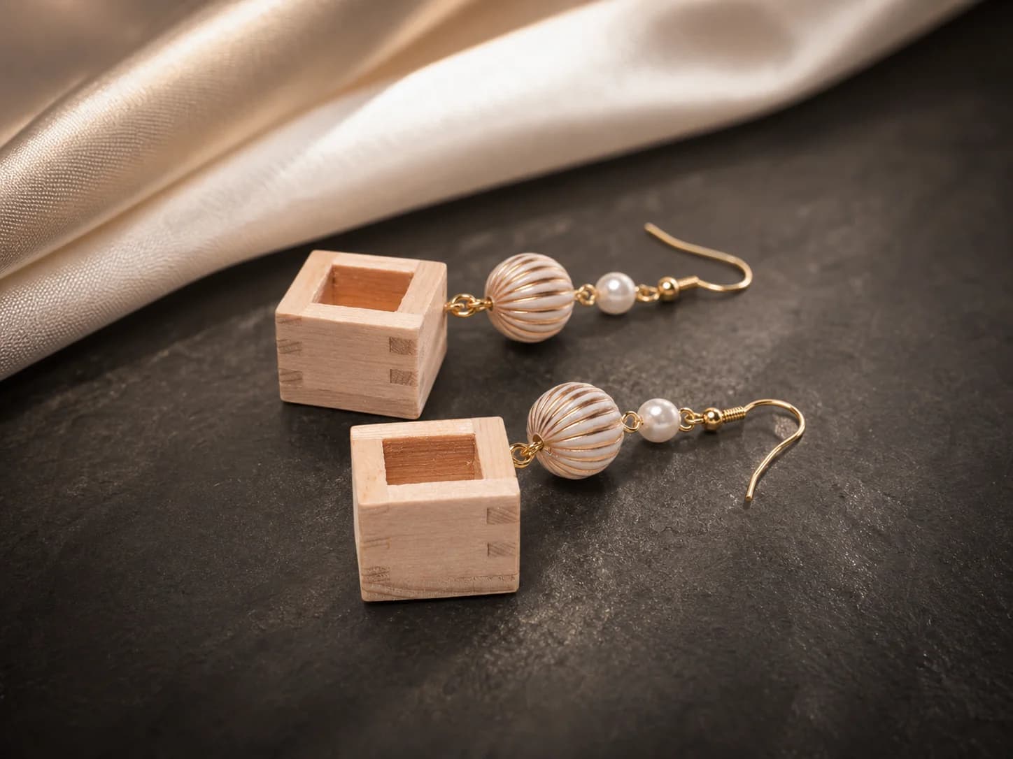 KUMIKI — White Temari Pierce