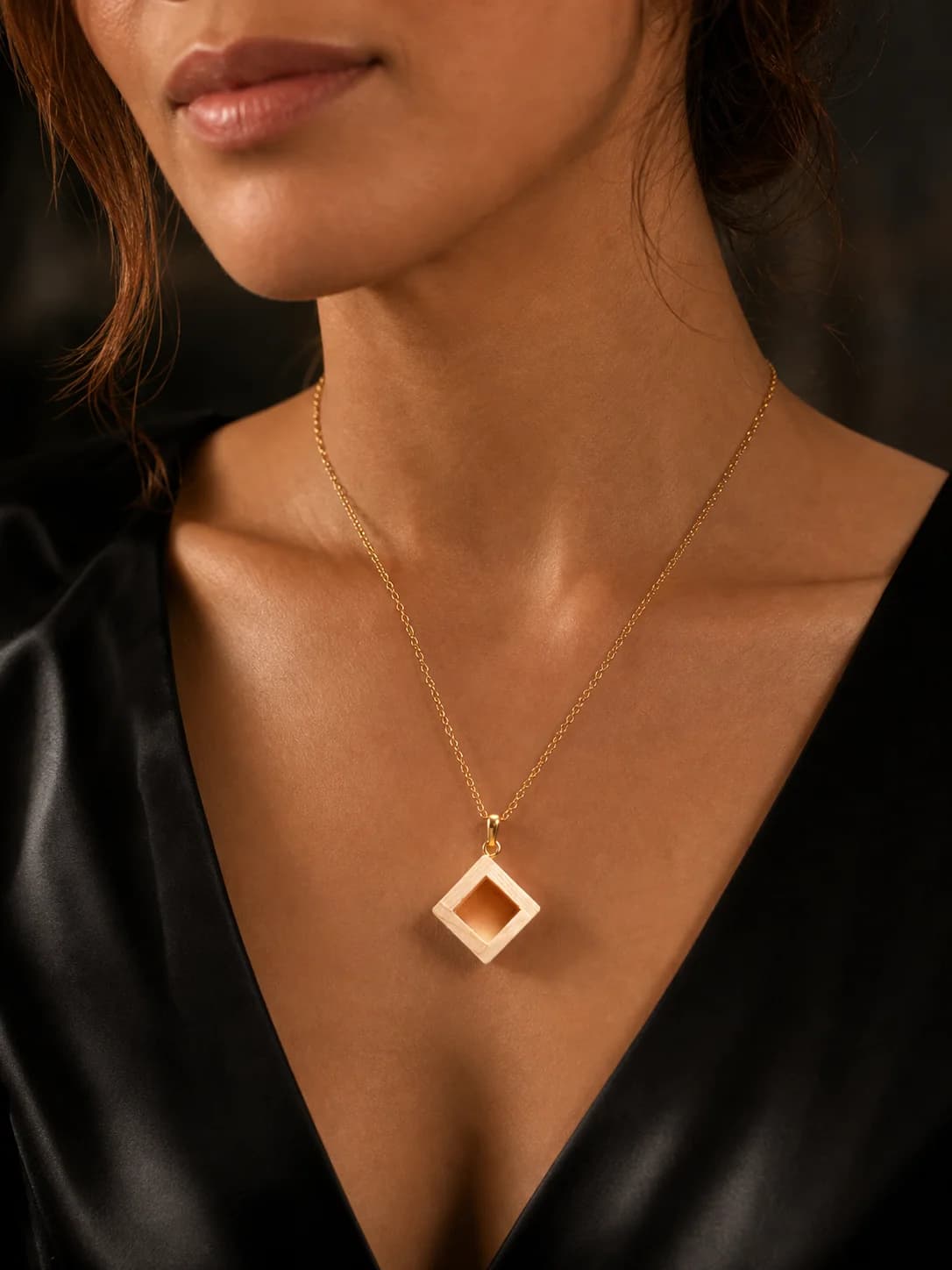 KUMIKI — Yellow Masu Necklace