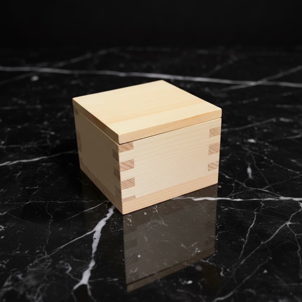 蓋付き枡(一合)